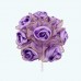 3" Diameter Satin Silk Flower 12X12 | Lavender 3" Diameter Satin Silk Flower 12X12 | Lavender